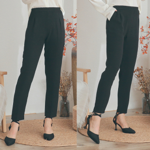 女裤 夏秋季 宽松显瘦百搭休闲裤 工装 裤 小脚烟管哈伦裤 子女2025新款