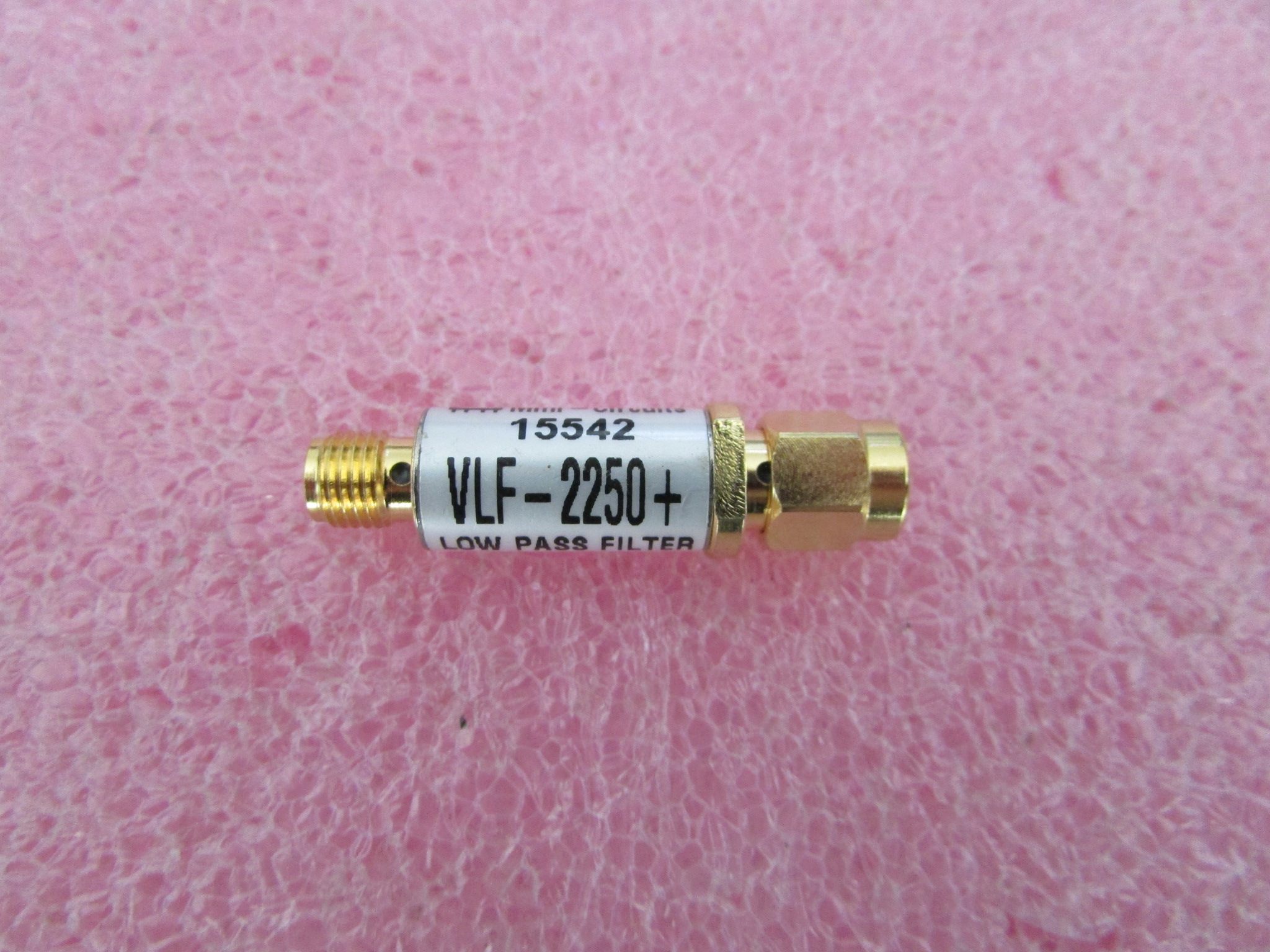 mini vlf-2250 02dc-2250mhz sma rf 射频微波同轴低通滤波器