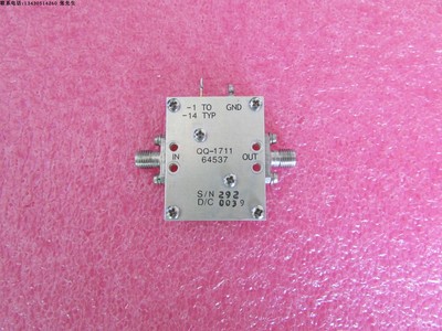 Aeroflex QQ-1711 8-12GHz SMA 电控模拟移相器射频电调移相器