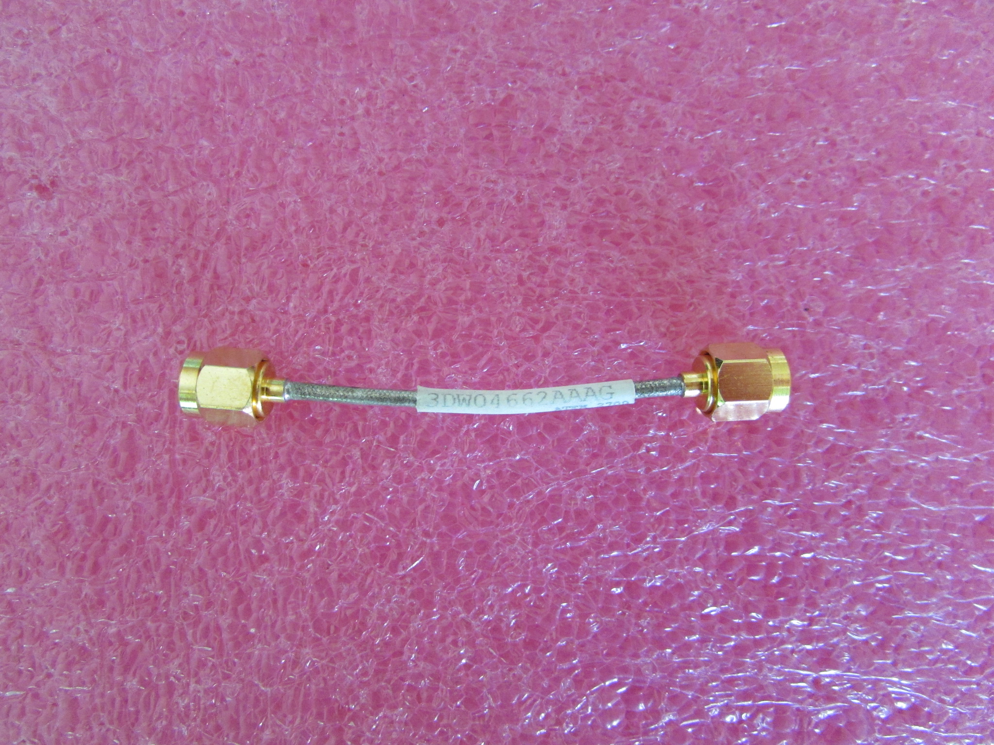 进口 DC-18GHz SMA公-SMA公 RF 7厘米 射频微波同轴半柔电缆跳线