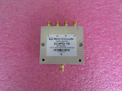 MINI   ZC4PD-18  800-1900MHz  一分四 射频同轴功率功分器