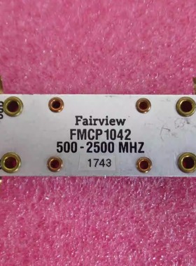 Fairview 进口 FMCP1042 0.5-2.5GHz 300W 射频大功率90度电桥