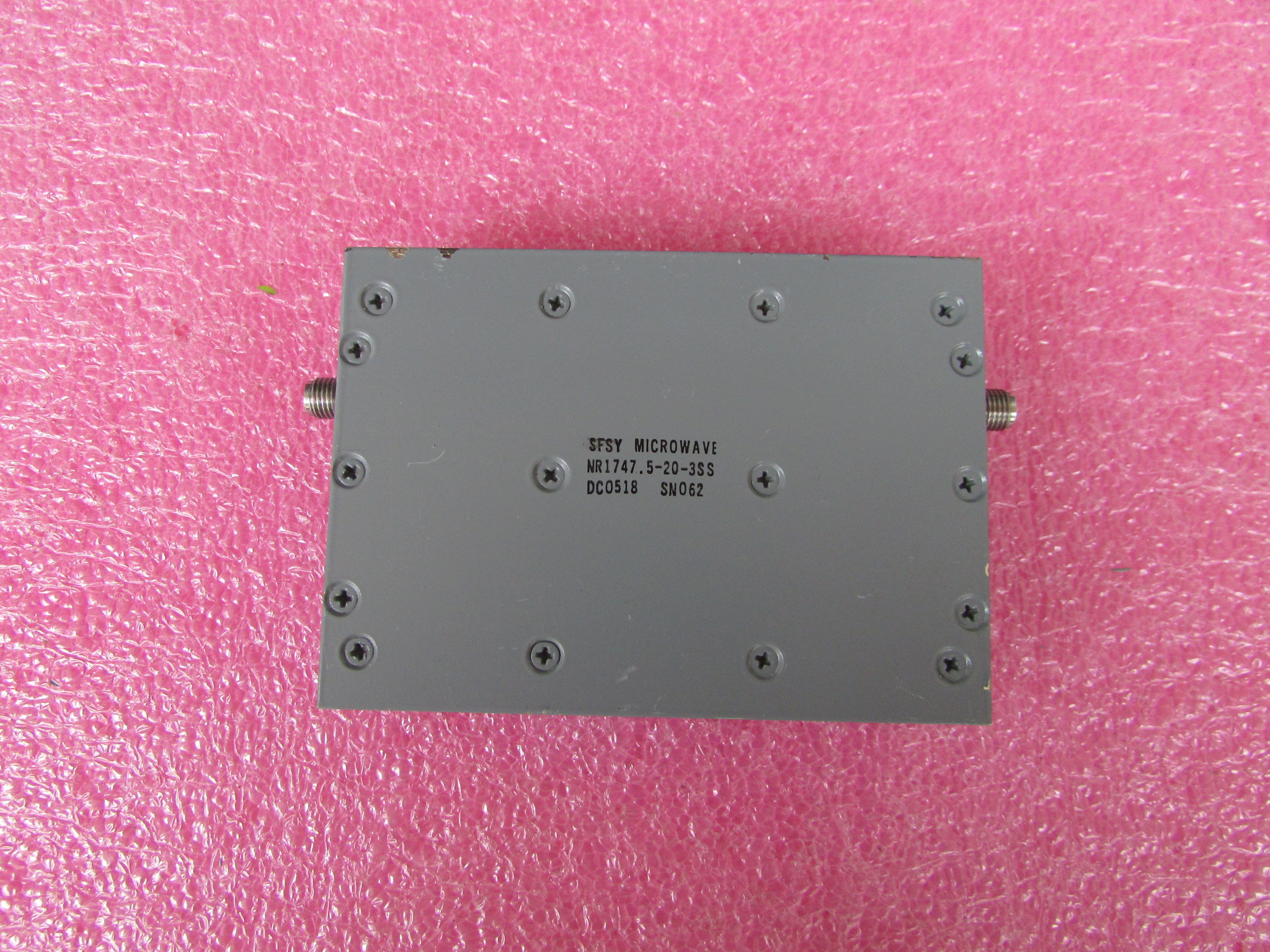 5-20-3ss021.73-1.75ghzsma射频微波带阻滤波器