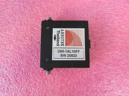 AEROTEK进口D60-1AL10FF 1-2GHz 100WSMA母射频微波同轴隔离器