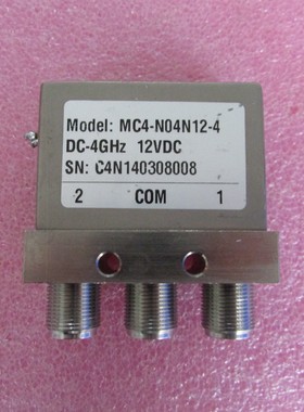 MAGVENTION MC4-N04N12-4 SPDT DC-4GHz12V N射频微波同轴开关