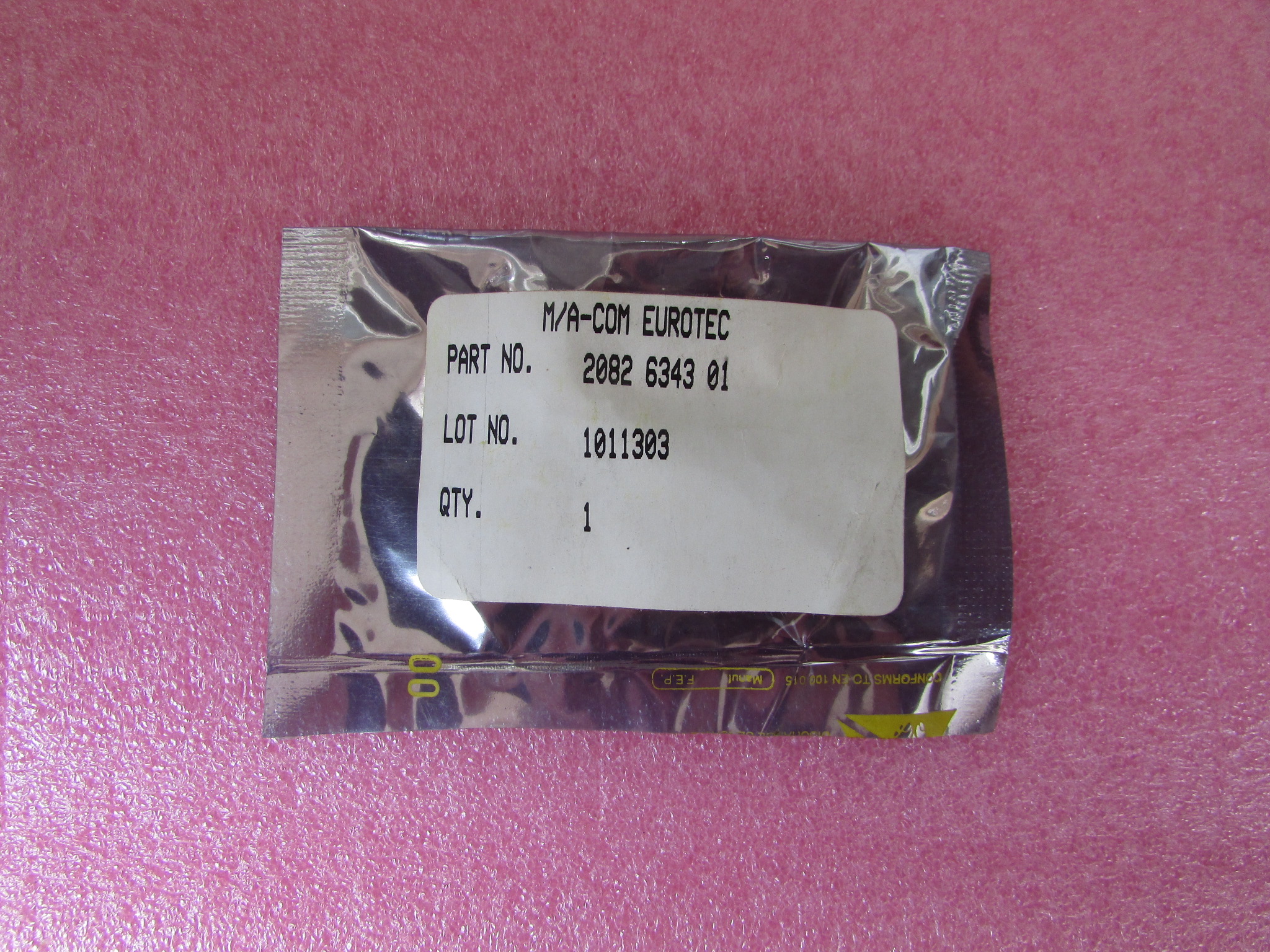 M/A-COM 1dB固定衰减器DC-8GHz