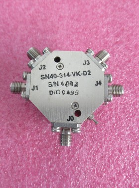 进口100MHz-18GHz SMA接头 SP4T SMA 射频微波PIN 电子开关