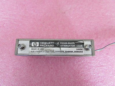 Agilent 85046-60006 DC-4GHz 70dB 10dB步进 24V 射频电控衰减器