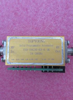 TOPYOUNG 24-30GHz 3.5mm头 63dB 0.5dB步进 射频微波数控衰减器