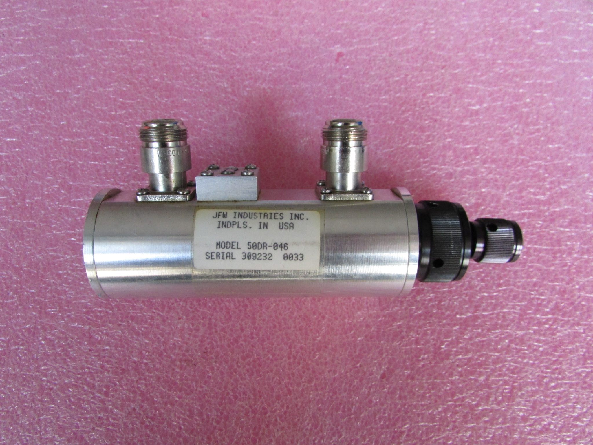 JFW 50DR-046 0-50dB/2.0GHz N母 射频微波手调步进衰减器