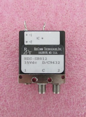 RCT RDS-SR012 DC-18GHz SMA 15V 单刀单掷 射频微波同轴开关