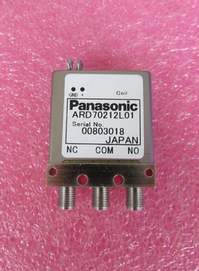 Panasonic进口ARD70212L01 SPDT 18GHz12VSMA射频微波同轴开关 