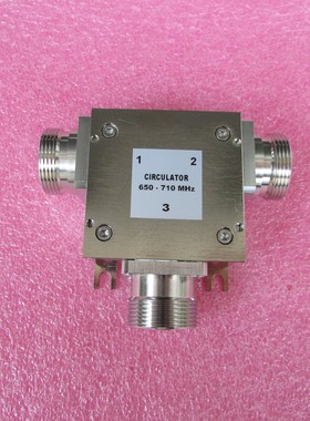 进口650-710MHz 1500W N母射频微波同轴大功率环形器