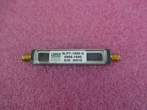 LORCH低通滤波器DC-1878MHz