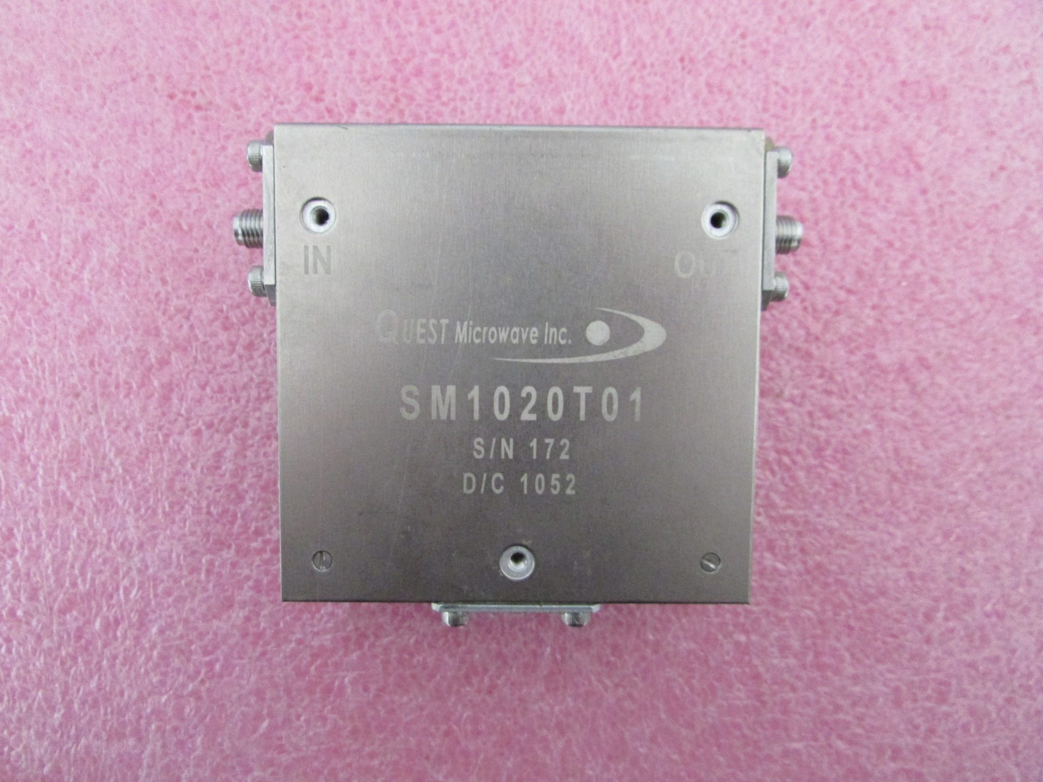 quest sm1020t0102960-2100mhz 50w02sma母 射频微波同轴环形器