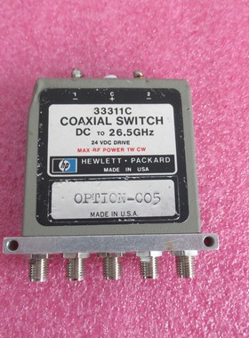 HP进口 8762C 33311C 24V DC-26.5GHz 射频 单刀双掷 同轴开关