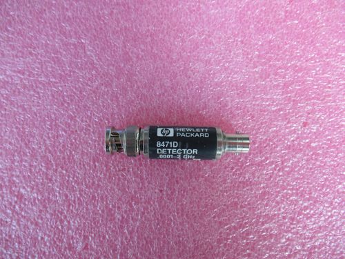 HP进口8471D 100KHz-2GHz BNC公-BNC母 射频微波同轴检波器