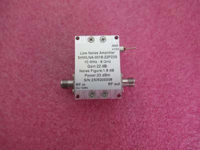 10MHz-8GHz22dB23dBm放大器