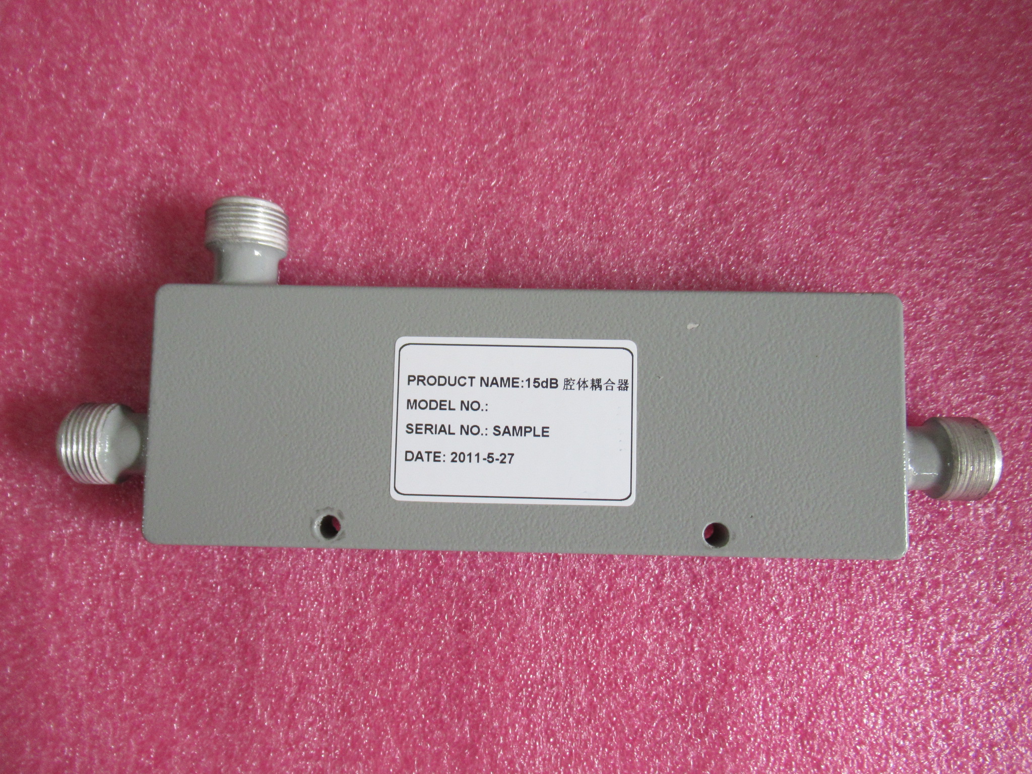 600-3800MHzN母15dB腔体耦合器