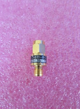 SHX进口SMAS-3dB-8G DC-8GHz 3dB 2W SMA射频同轴固定衰减器