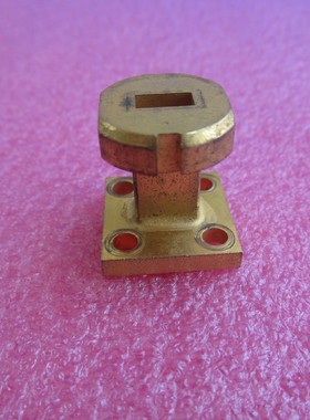 进口 26-40GHz WR28(BJ320) 长度2.5cm 直波导转接器方口转圆口