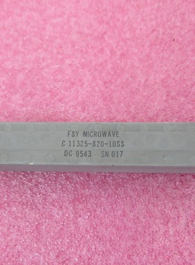 FSY进口 C11325-820-10SS 10.88-11.76GHz 射频同轴带通滤波器