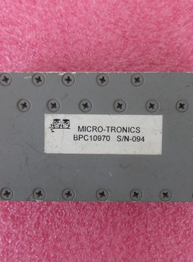 MICRO-TRONICS BPC10970 1021-1156MHz 射频微波同轴带通滤波器