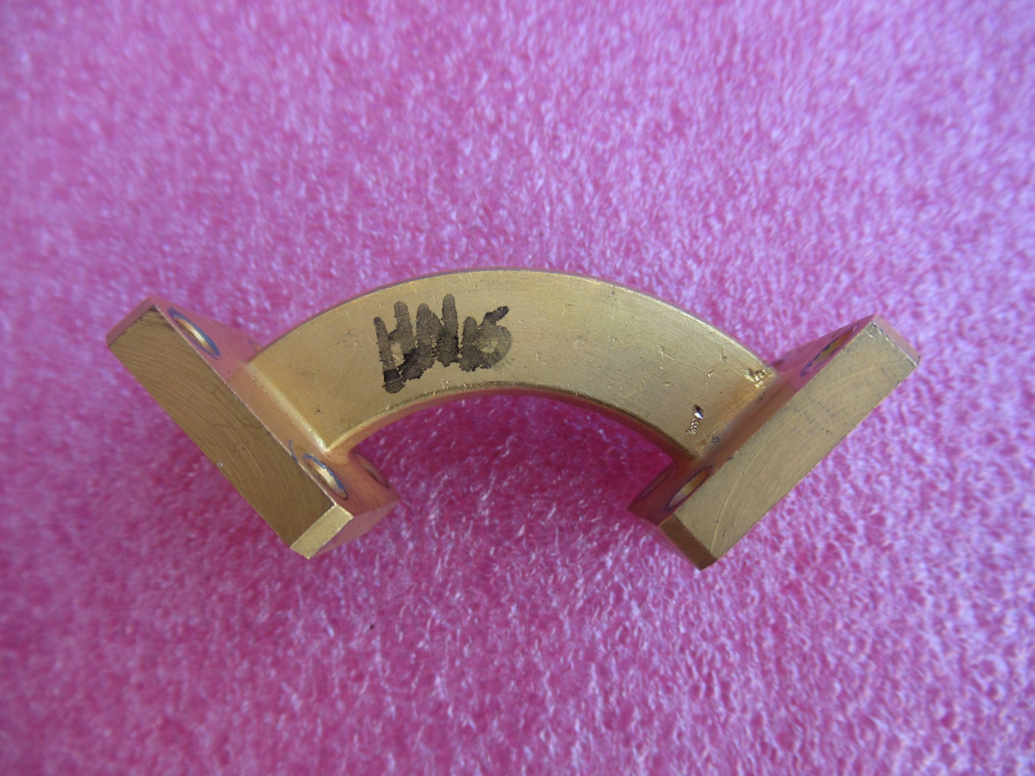 进口 26-40ghz wr28(bj320) 长度5cm 20cm 射频微波弯波导转接器