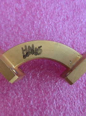 进口 26-40GHz WR28(BJ320) 长度5cm 20cm 射频微波弯波导转接器