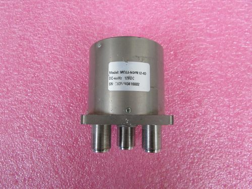 MC63-N04N12-4D DC-4GHz 12V SP3T N 射频微波同轴开关