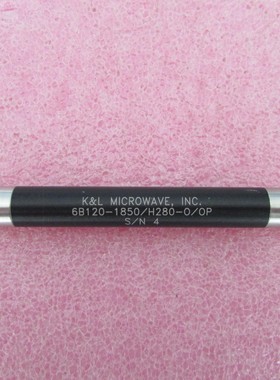 6B120-1850/H280-O/OP 1.71-1.99GHz SMA 射频微波带通滤波器