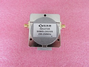 100W SHWIS 射频微波同轴隔离器 SMA 250MHz 230250S 230