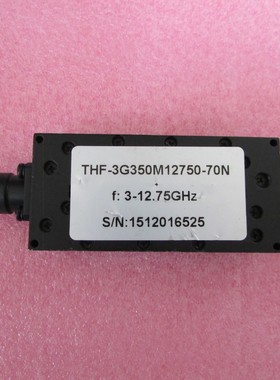 THF-3G350M12750-70N 3-12.75GHz N母 射频微波同轴高通滤波器