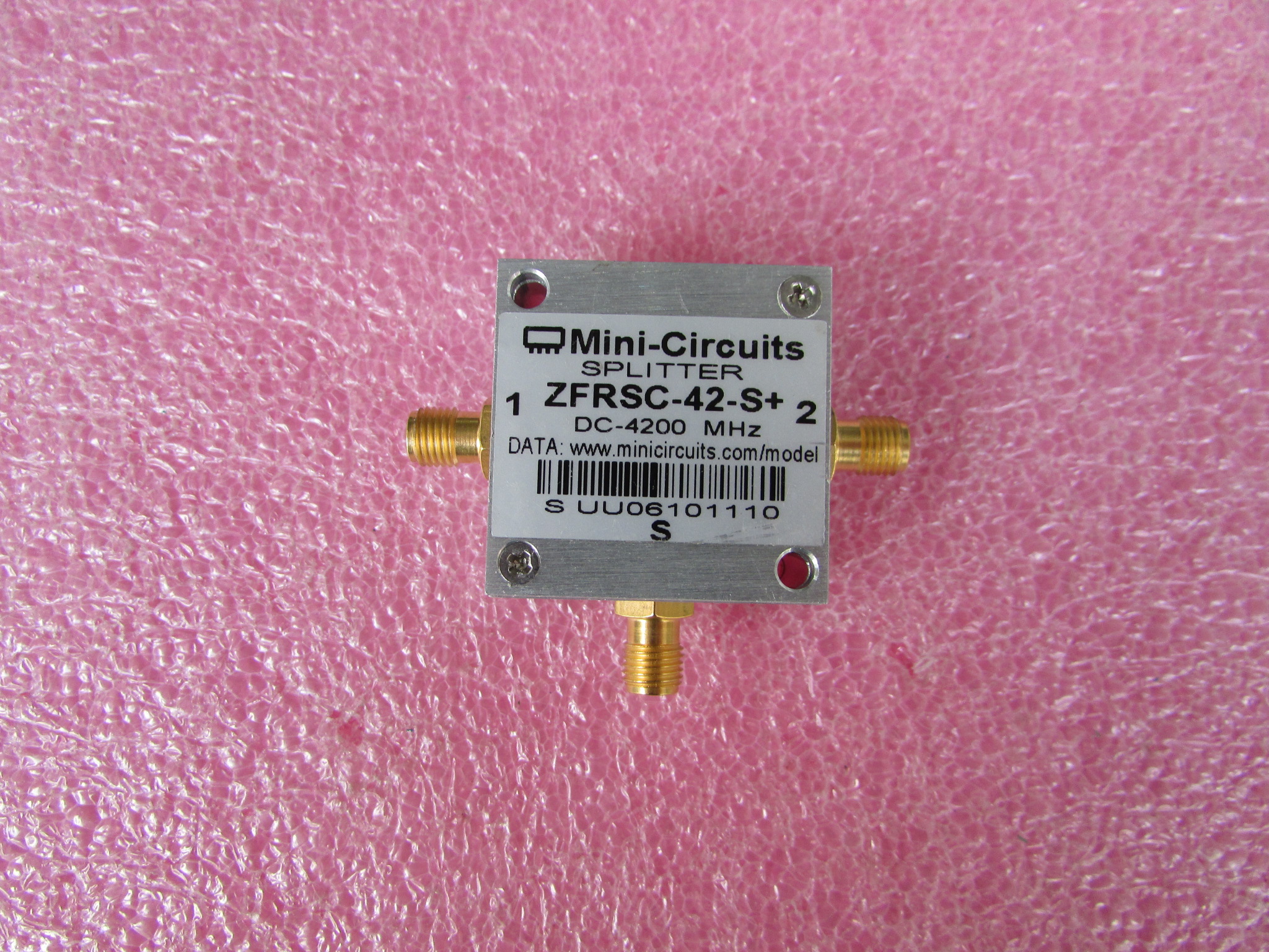 全新库存 Mini-circuits ZFRSC-42-S+ 2路宽带射频同轴功分器 电子元器件市场 连接器 原图主图