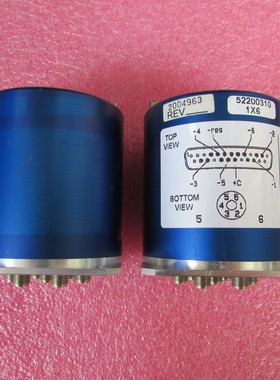 Radiall进口R584F22250 SP6TDC-26.5GHzSMA12V射频微波同轴开关