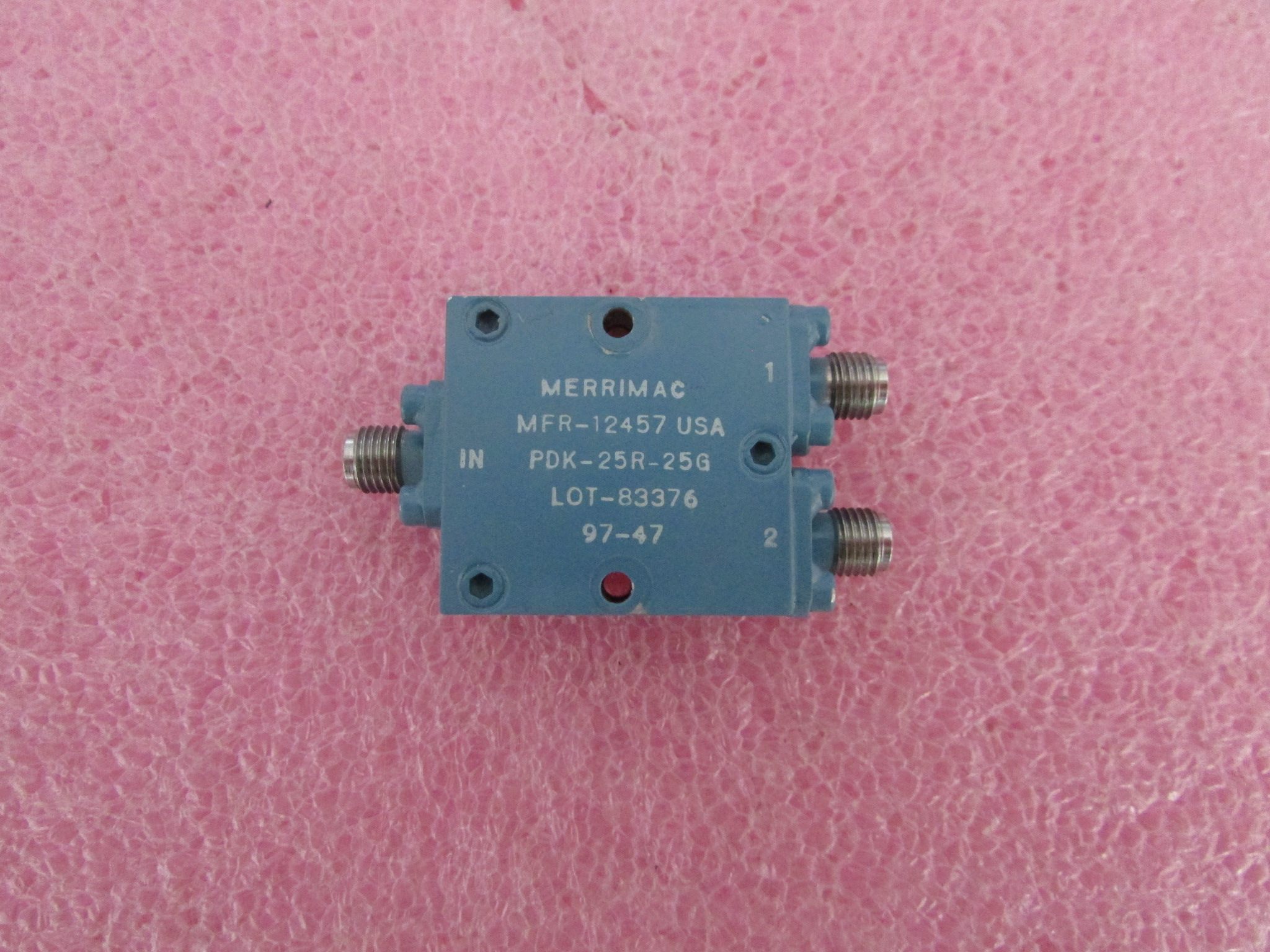 92mm 一分二 射频功率功分器