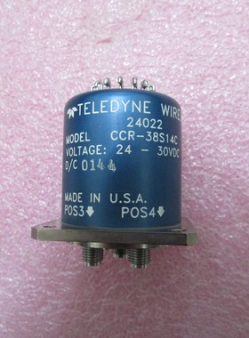 TELEDYNE  CCR-38S14C DC-18GHz 24-30V SP4T 射频微波同轴开关