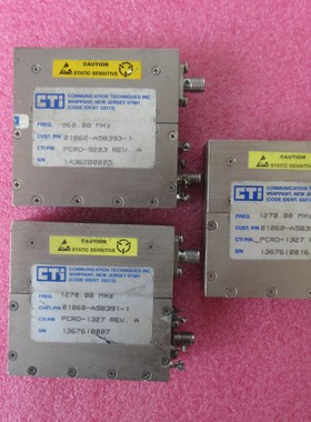 CTI进口 PCRO-1327 1270.00MHz SMA母 射频微波锁相环振荡器