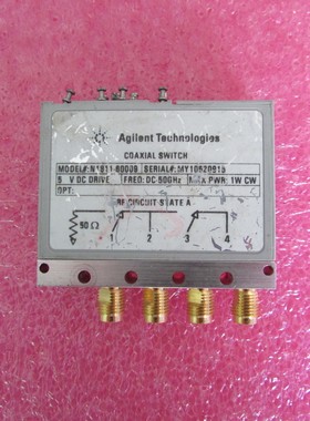 Agilent N1811-60009 50GHz 5V 1.85mm SP3T射频同轴转换开关
