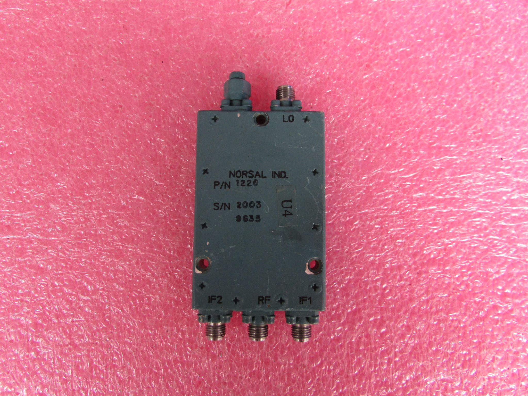 4ghz sma母 射频微波混频器 iq混频器 双if