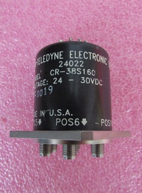 TELEDYNE进口CR-38S160 DC-22GHz 24-30V SP6T射频同轴转换开关