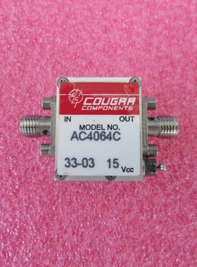 COUGRR进口 AC4064C 350-4500MHz 15V 20dB 射频微波低噪声放大器