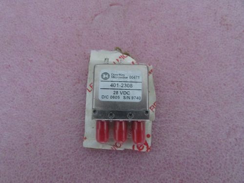 全新 Dowkey 401-2308 DC-18GHz SPDT 28V 射频微波 同轴开关