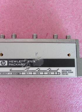 HP/Agilent 8767K DC-26.5 GHz 24V  射频微波单刀四掷同轴开关
