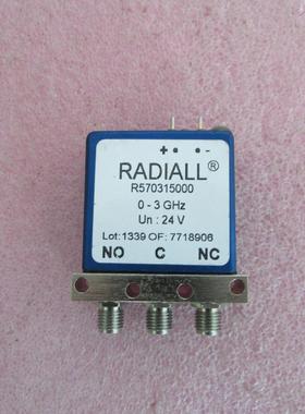 Radiall R570315000 3GHz 300W 24V射频微波同轴单刀双掷开关