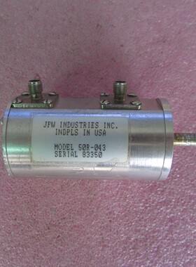 JFW 50R-043 0-100dB  10dB步进DC-1GHz SMA母 手调步进衰减器