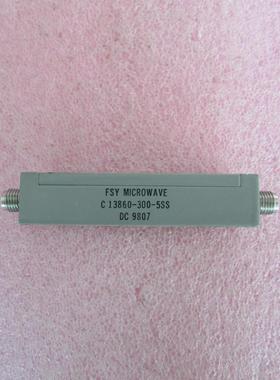 FSY 进口   13.72-14.01GHz  SMA RF 射频微波同轴带通滤波器
