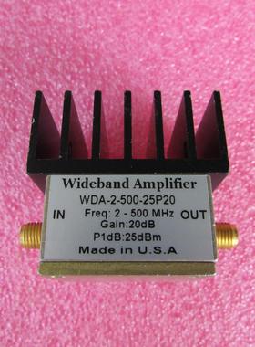 进口 2-500MHz 20dB 25dBm SMA 射频微波低噪声放大器