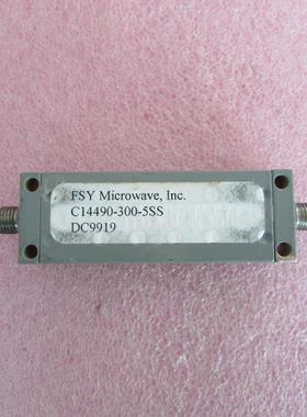 FSY 进口 14.38-14.60GHz  SMA RF 射频微波同轴带通滤波器