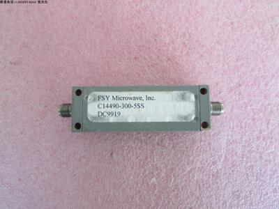 FSY 进口 14.38-14.60GHz  SMA RF 射频微波同轴带通滤波器